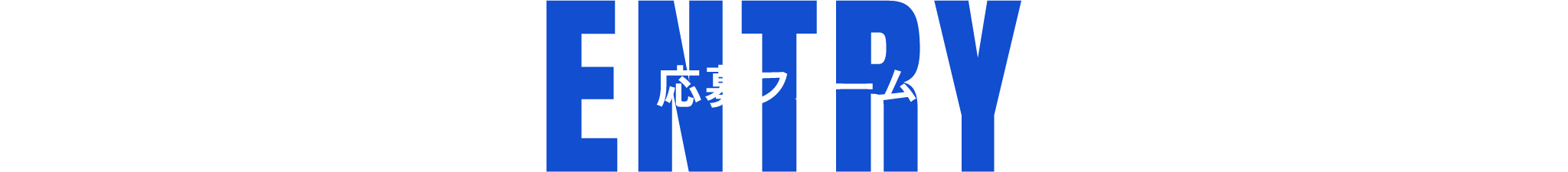 応募フォーム"